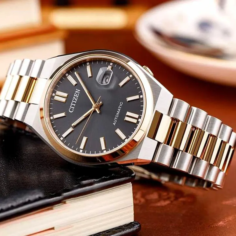 Citizen Tsuyosa Automatic Black Dial Men’s Watch- NJ0154-80H